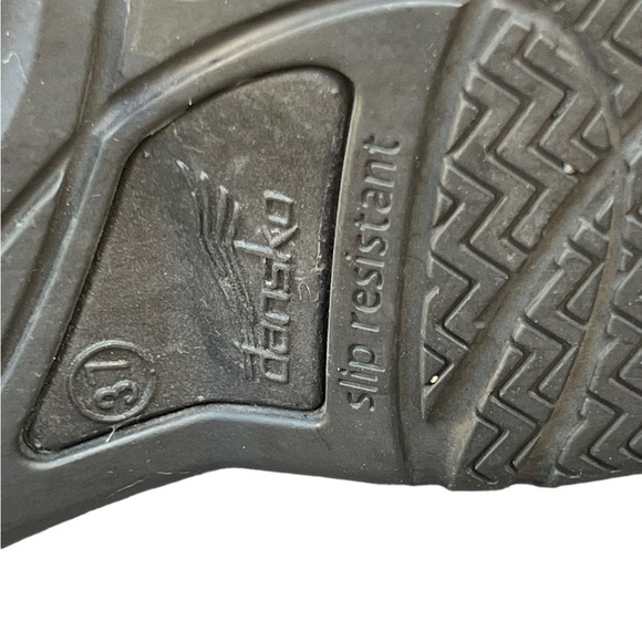 Dansko Black Leather Miles Clogs Women’s Size US 7 EU 37 Excellent Condition - Picture 8 of 9